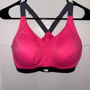 Victoria's Secret Pink and Black Sports Bra